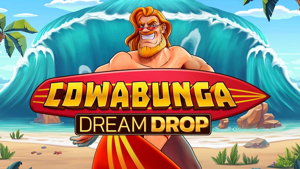 cowabunga dream drop slot banner