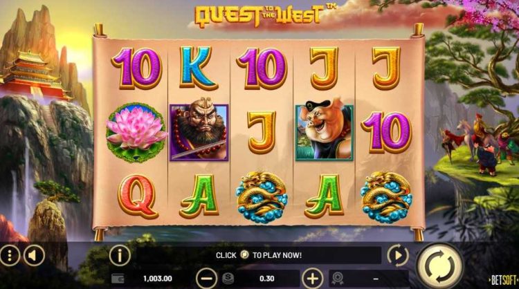 quest to the west betsoft slot
