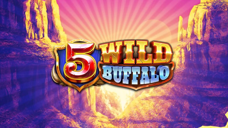 5 wild buffalo slot banner