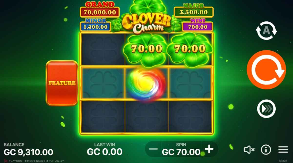 clover charms game featured image