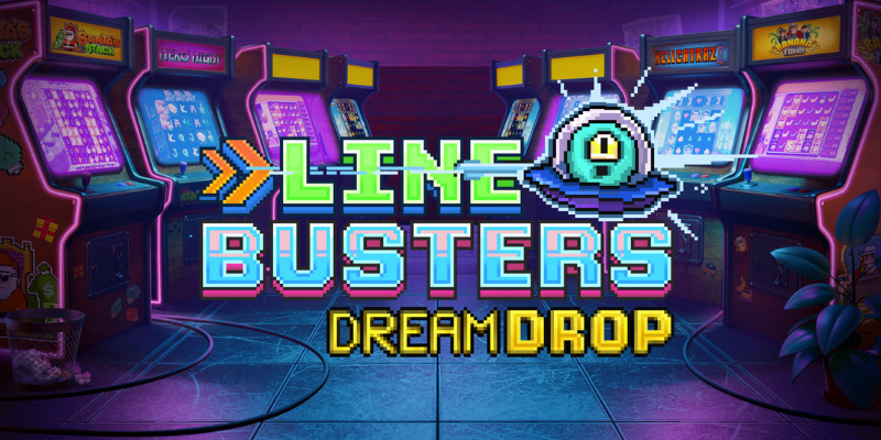 line busters dream drop slot banner
