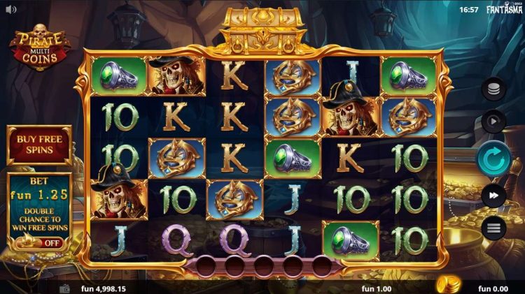 pirate multi coins slot interface