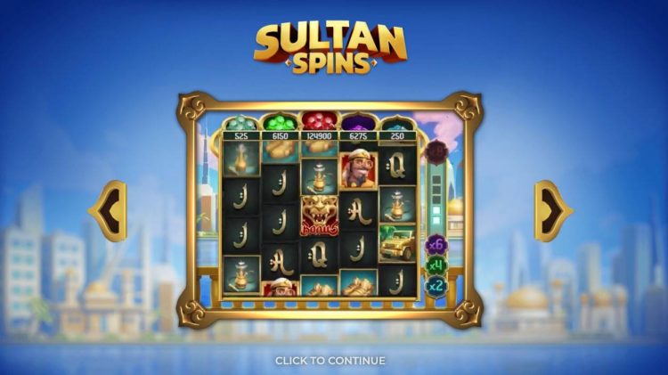 sultan spins landing design