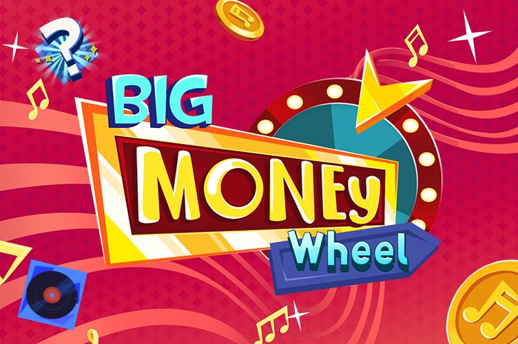 big money wheel slot banner