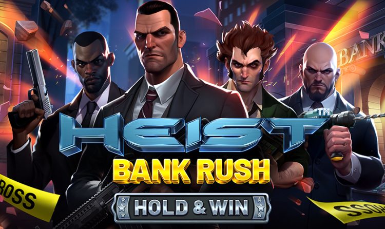 heist bank rush slot banner