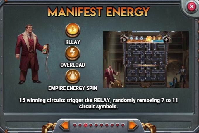manifest energy features