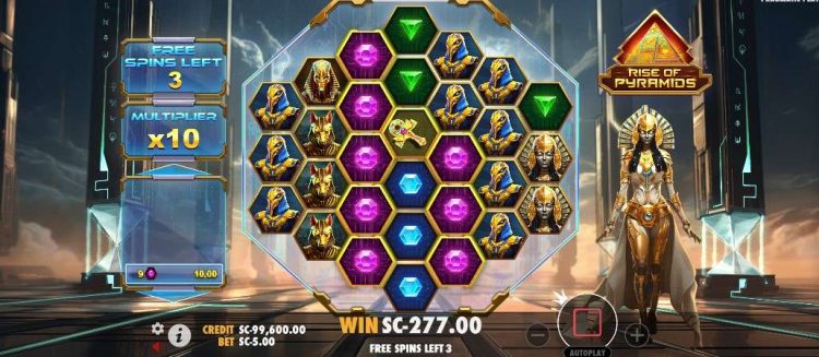 rise of pyramids free spins