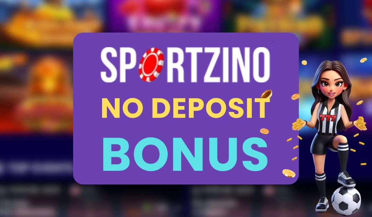 sportzino casino no deposit bonus featured image