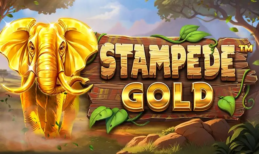 stampede gold slot banner