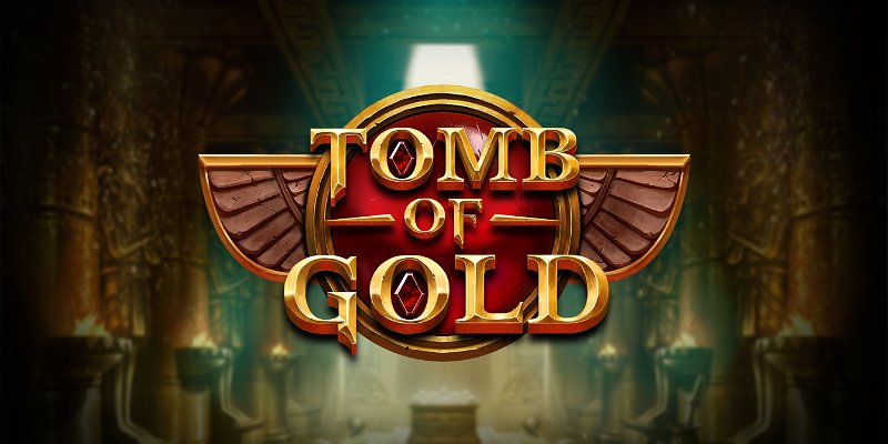 tomb of gold slot banner