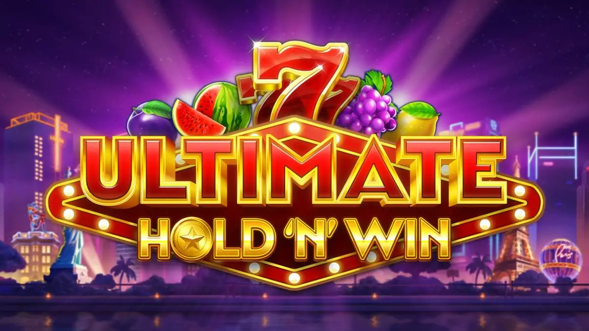 ultimate hold n win slot banner