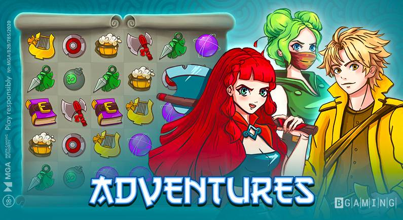 adventures slot banner
