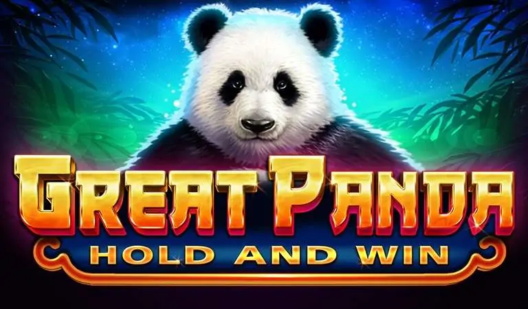 great panda slot logo