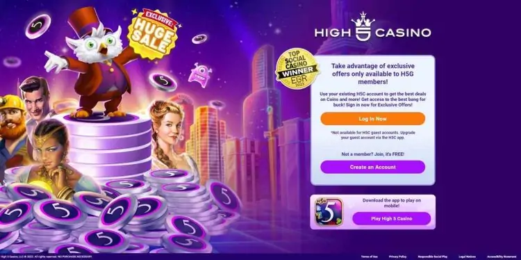 high5 casino registration 