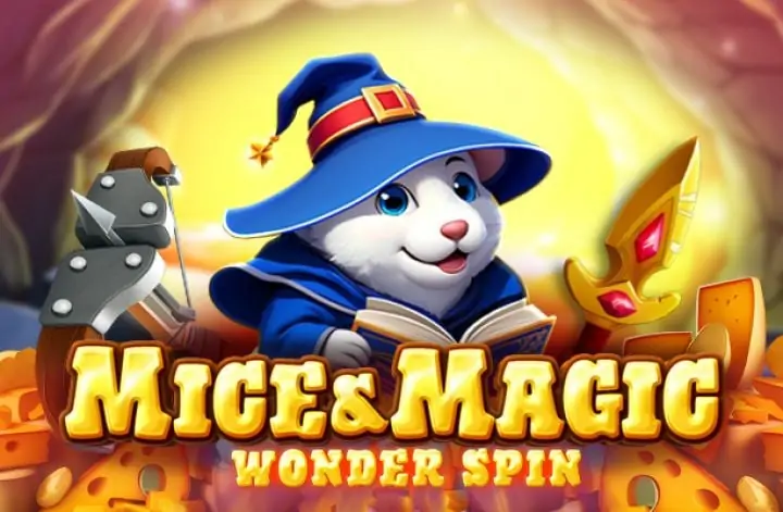 mice and magic wonder spin slot logo