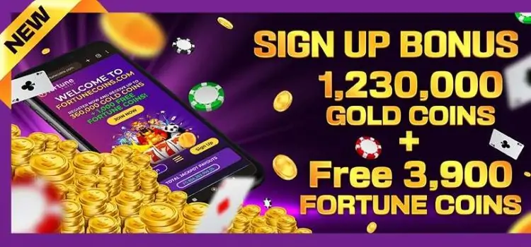 fortunecoins sign up bonus