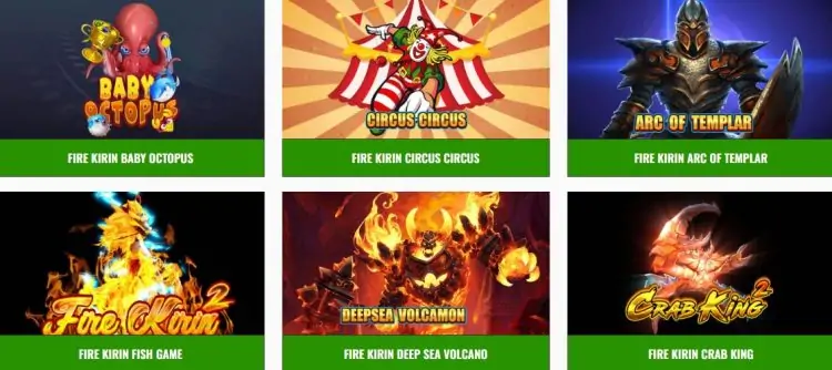fire kirin popular game titles